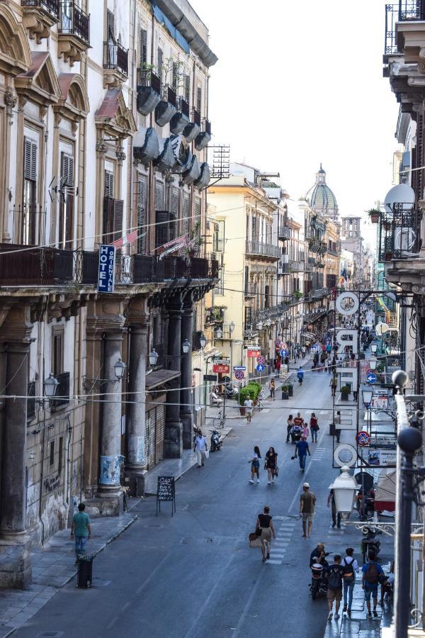 Appartamento Porta di Vicari with view in downtown Palermo Esterno foto