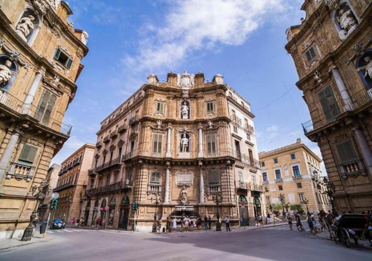 Appartamento Porta di Vicari with view in downtown Palermo Esterno foto