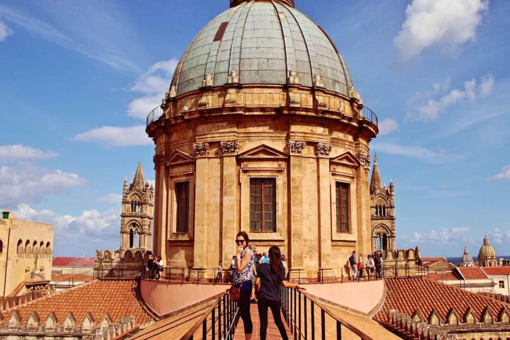 Appartamento Porta di Vicari with view in downtown Palermo Esterno foto